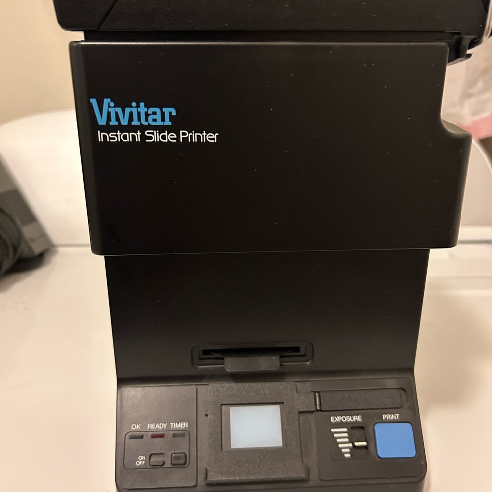 Vivitar Instant Slide Printer - Black
